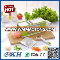 KH best manual rotary cheese grater,round mini cheese grater with container for high quality life